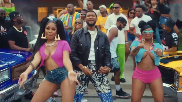 City Girls et Usher ont rejoint Cascade pour une soirée Roll Bounce dans la vidéo &lsquo;Good Love&rsquo;