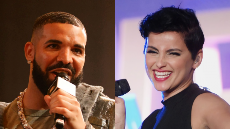 Drake remercie JAY-Z et Mos Def et présente Nelly Furtado au concert All Canadian North Stars