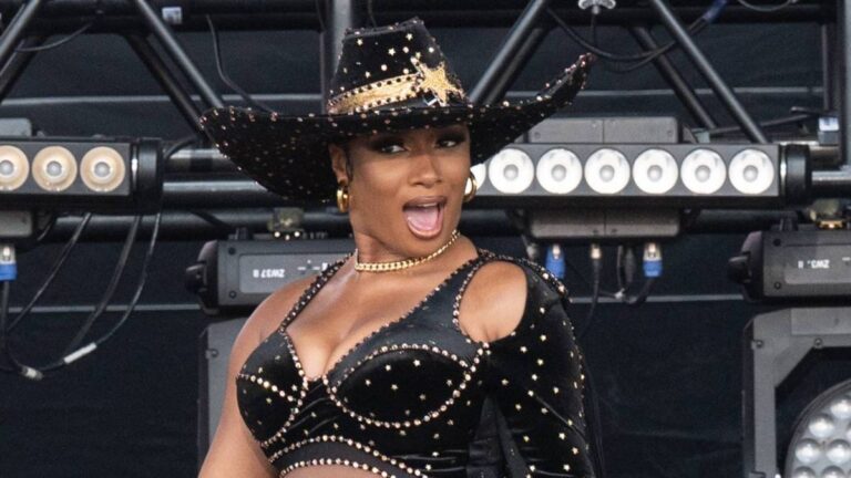 Megan Thee Stallion est abasourdie alors qu&rsquo;Erykah Badu twerk sur scène pendant son concert