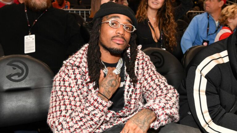 Quavo prend une page du livre de Pusha T et abandonne les montres Bust Down