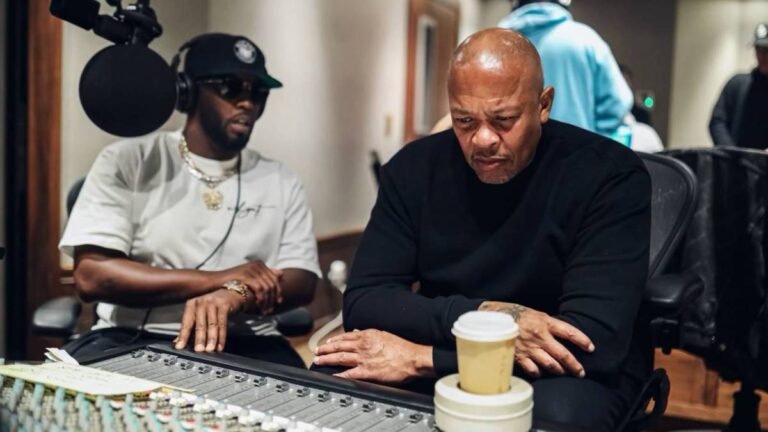 Diddy réalise l&rsquo;un de ses «plus grands rêves» – entrer en studio avec le Dr Dre