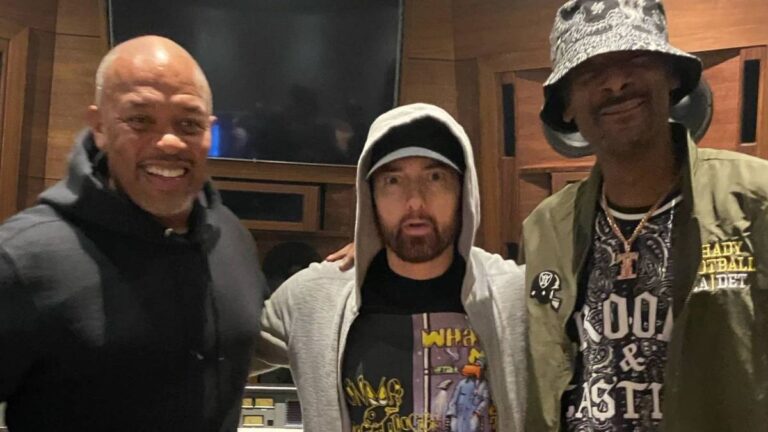 Eminem, Dr. Dre et Snoop Dogg cherchent à recréer la magie de &lsquo;2001&rsquo;