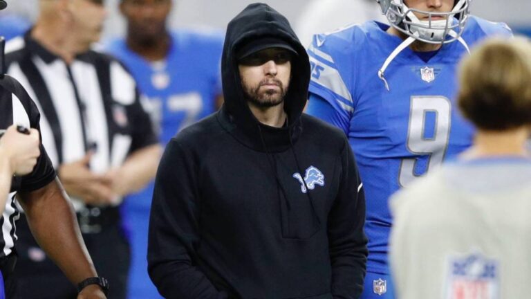 Eminem veut jouer pour les Detroit Lions : « Je mettrai mes lacets n&rsquo;importe quand »