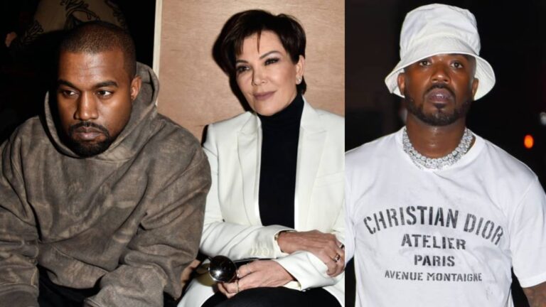Kanye West s&rsquo;en prend à Kris Jenner pour ses enfants avec Kim Kardashian, Ray J saute dedans