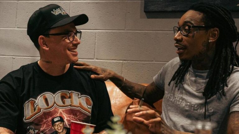 Logic rend hommage à Wiz Khalifa avec un nouveau tatouage Taylor Gang