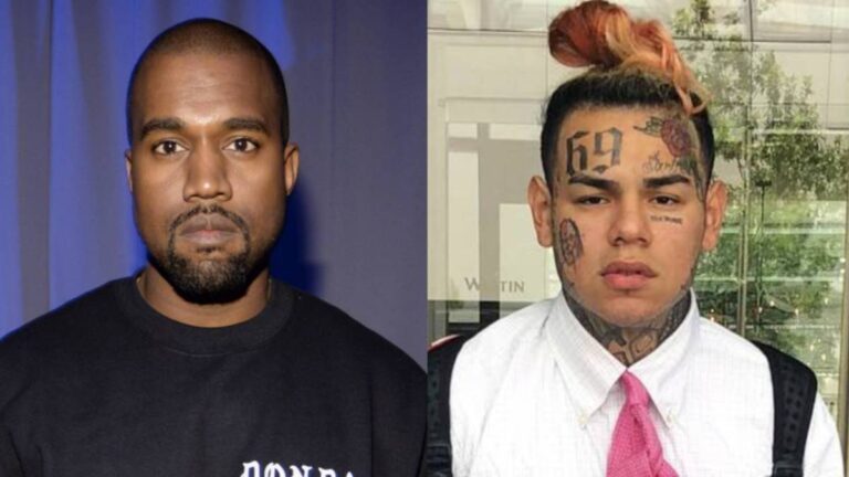6ix9ine défend Kanye West : « Les gens ne normalisent pas la liberté d&rsquo;expression »