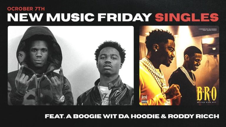 New Music Friday – Nouveaux singles de A Boogie Wit Da Hoodie & Roddy Ricch, Nicki Minaj et plus
