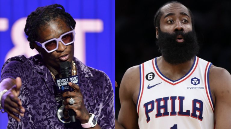 Young Thug envoie un message sur le championnat James Harden alors que les saisons de la NBA sont annoncées