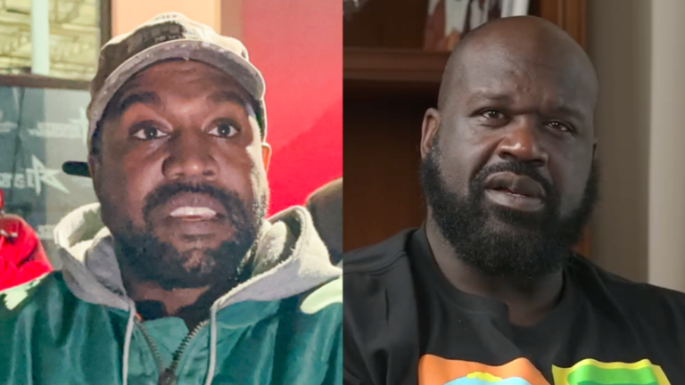 Kanye West se fait tremper par Shaq après avoir remis en question ses liens commerciaux juifs