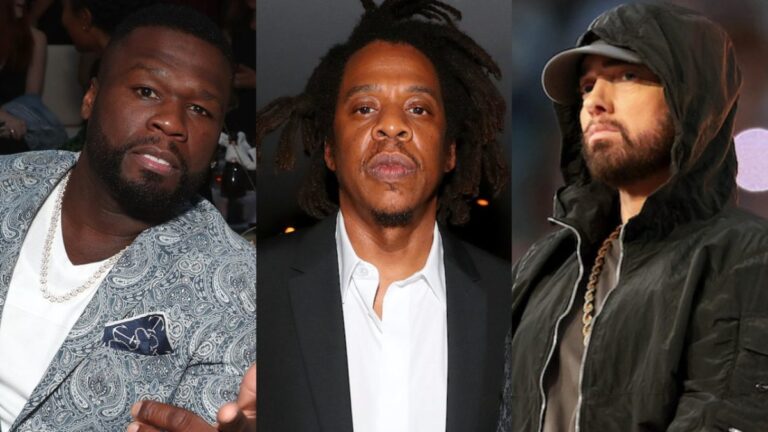 50 Cent Disputes affirment que l&rsquo;impact de JAY-Z sur le hip-hop est plus important que celui d&rsquo;Eminem : « Conneries »