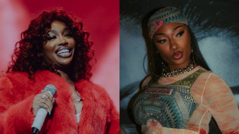 SZA soutient Megan Thee Stallion après le procès de tir: « Nous sommes tous d&rsquo;enracinement pour vous »