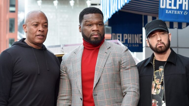 50 Cent revient sur un partenariat de 20 ans avec Eminem et Dr. Dre : « Vous ne pouvez pas réécrire l&rsquo;histoire »