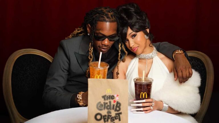 Cardi B et Offset dévoilent McDonald&rsquo;s Merch après un repas en collaboration