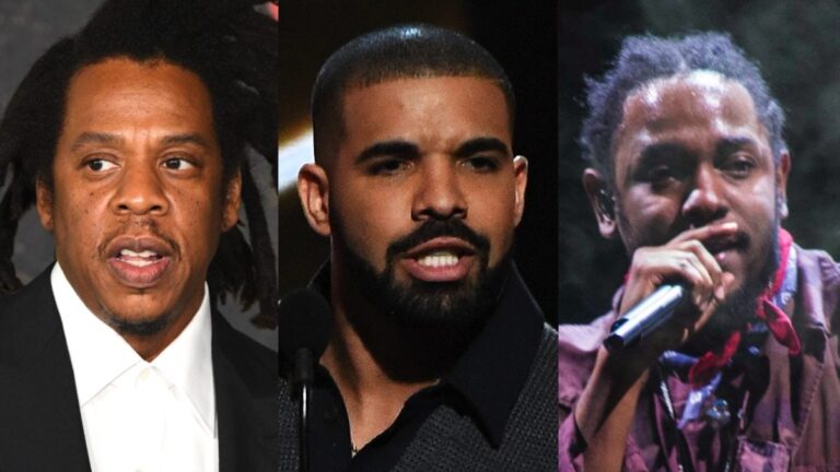 JAY-Z, Drake, Kendrick Lamar et bien d&rsquo;autres nommés parmi les « Meilleurs Sneak Disses » du hip-hop