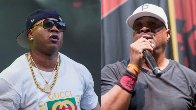 LL COOL J donne à Chuck D ses fleurs après avoir ignoré les éloges des 50 meilleurs rappeurs