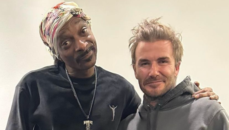 Snoop Dogg s&rsquo;associe à David Beckham à Londres