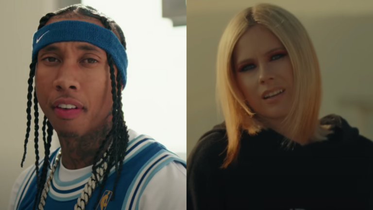 Tyga laisse tomber 80 000 $ sur une chaîne en diamant personnalisée pour le nouveau Boo Avril Lavigne
