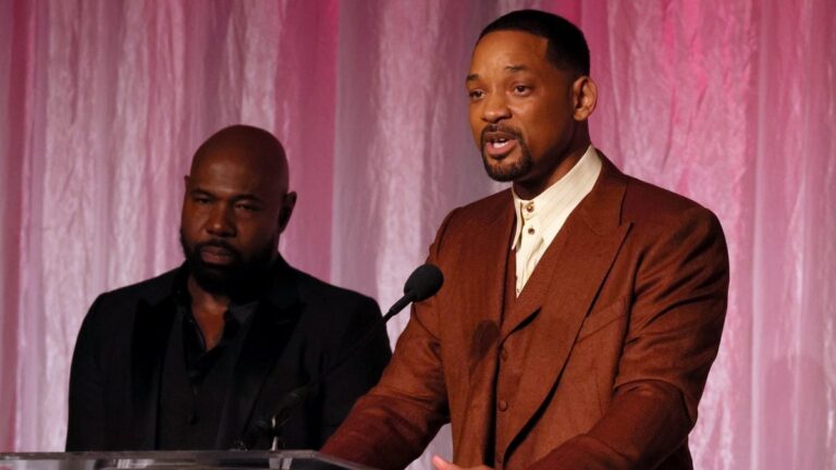 Will Smith prononce le premier discours de remise des prix depuis Chris Rock Oscars Slap