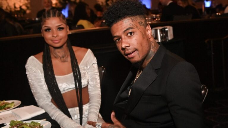 Chrisean Rock donne ses fleurs à Blueface – en lui lançant un vase
