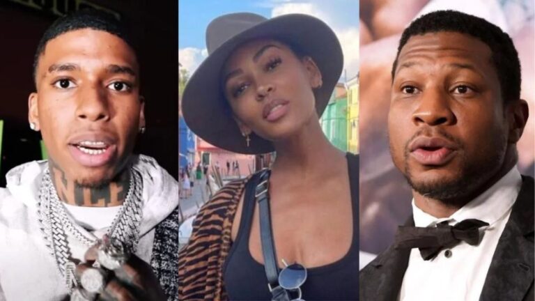 NLE Choppa réagit à la sortie de Meagan Good avec Jonathan Majors