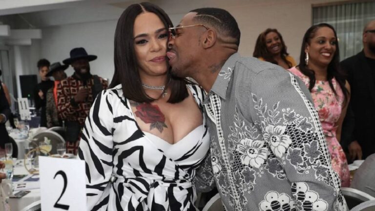 Faith Evans et Stevie J surmontent l&rsquo;incident «  volé  » de Benz alors qu&rsquo;ils approchent du règlement du divorce