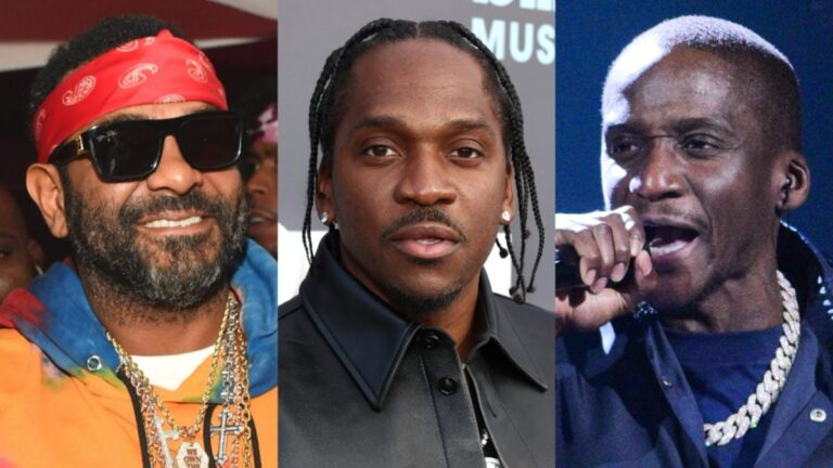 Jim Jones prend plus de photos sur Pusha T & No Malice pendant l&rsquo;appel de Joe Budden