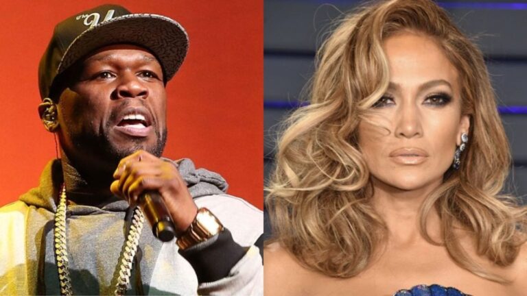 Les bouffonneries sauvages de 50 Cent incluent autrefois le fait de battre un vif d&rsquo;or devant J.Lo
