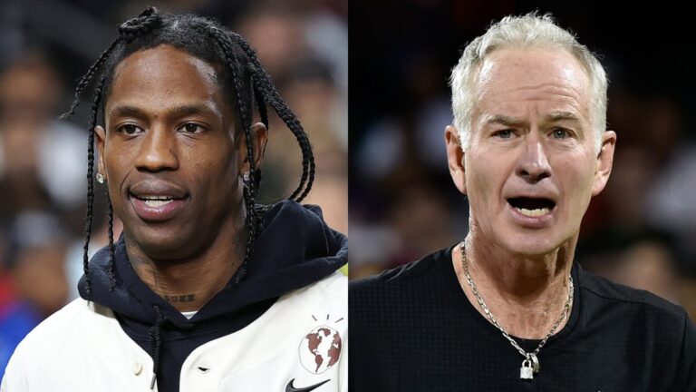 Travis Scott affronte la légende du tennis John McEnroe dans l&rsquo;annonce de baskets Nike « Mac Attack »