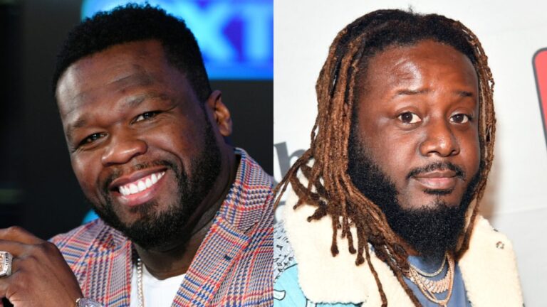 50 Cent a mis une fois de la lotion sur T-Pain lors du tournage vidéo : &lsquo;[That&rsquo;s] Comme il est attentionné &lsquo;