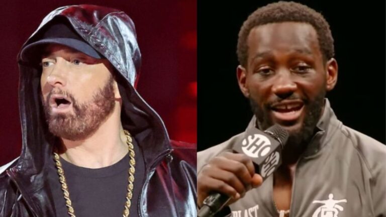 Eminem prouve le porte-bonheur de Terence Crawford lors de la victoire du TKO au neuvième tour