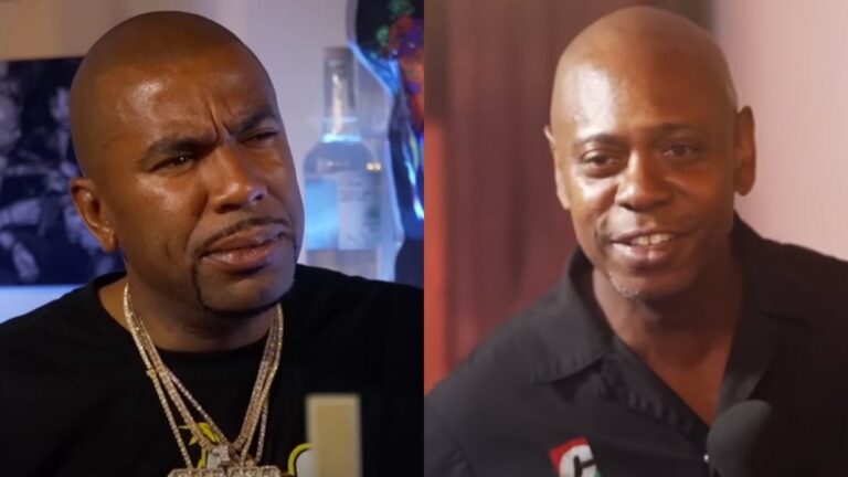 NORE admet qu&rsquo;il perdrait face à Dave Chappelle lors d&rsquo;un combat : « Le négro le plus fort que j&rsquo;aie jamais étreint »