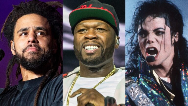 J. Cole donne à 50 cents la couronne du « meilleur album de tous les temps » sur Michael Jackson