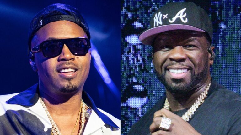 Nas attribue à 50 Cent le mérite d&rsquo;avoir « changé tout le jeu du rap » pendant le spectacle de Los Angeles