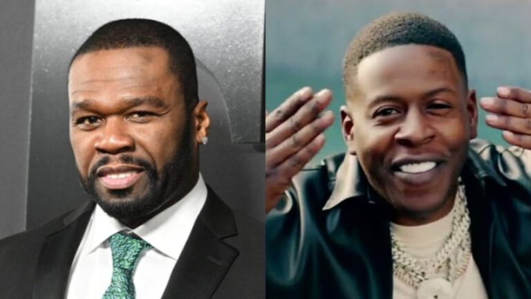 50 Cent salue le « sens du spectacle » de Blac Youngsta après une chute hilarante sur scène