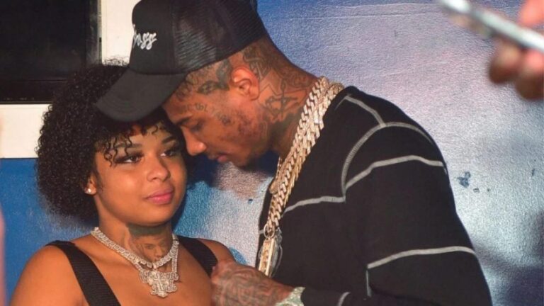 Blueface fait une sieste paisiblement avec le fils nouveau-né de Chrisean Rock