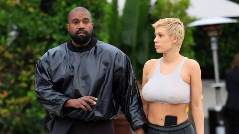 La séance photo racée de Kanye West et de sa femme ferme les rues italiennes