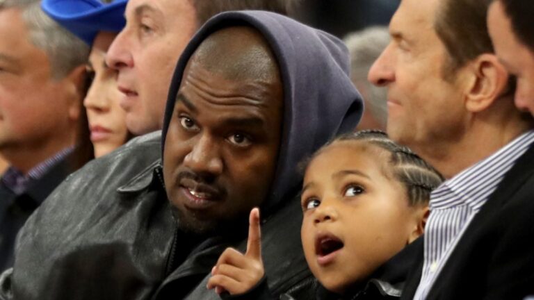Le fils de Kanye West, 7 ans, suit les traces de son père en éliminant les paparazzi