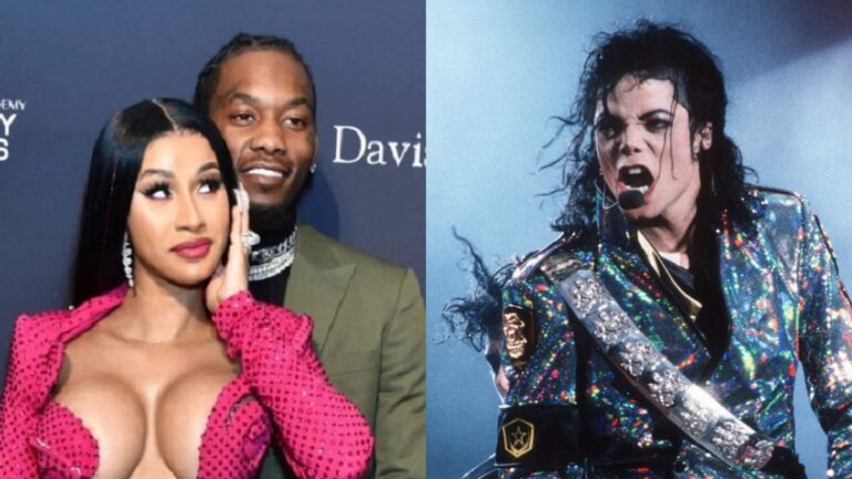 Offset montre un tatouage effrayant de Michael Jackson qui effraie Cardi B dans la chambre