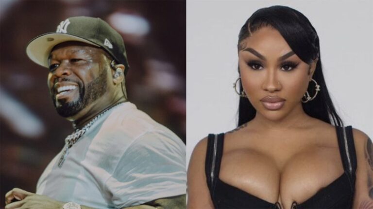 50 Cent salue Ari Fletcher pour avoir remporté Halloween avec une tenue effrayante « Saw »