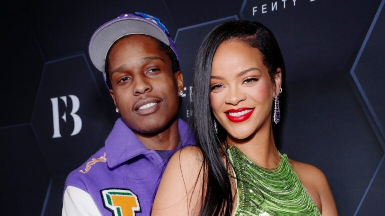 A$AP Rocky et Rihanna dansent à la fête de son 35e anniversaire