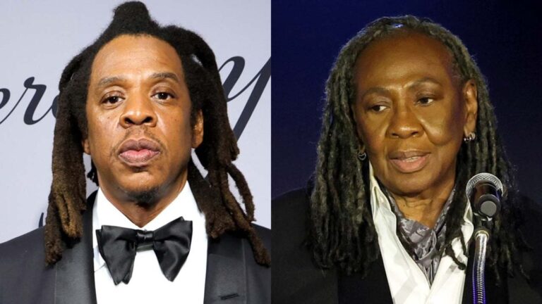JAY-Z et sa mère honorés par le maire de New York, Eric Adams, lors du gala de la bibliothèque publique de Brooklyn