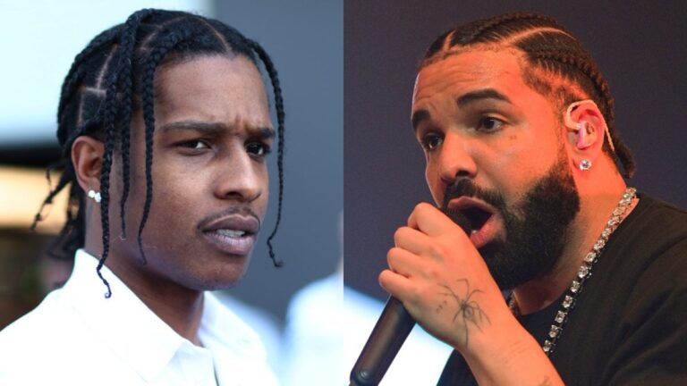 A$AP Rocky interrogé sur Drake Diss lors d&rsquo;une interview de jogging peu orthodoxe