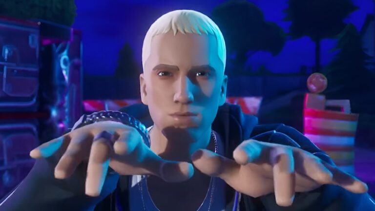 La bataille « 8 Mile » d&rsquo;Eminem obtient un redémarrage hilarant « Fortnite » alors que les skins du rappeur sont mis en ligne