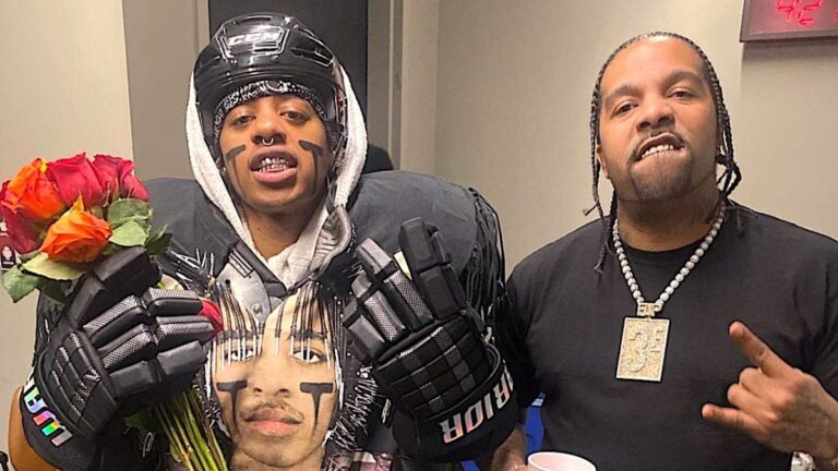 Teezo Touchdown le coupe avec son « rappeur préféré » Lil Flip au Texas Show
