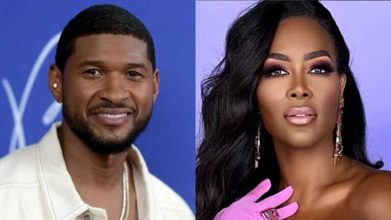 Usher Serenades Kenya Moore, qui dit que le chanteur « a arraché mon âme »