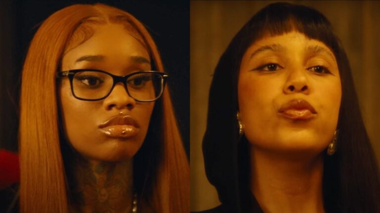 Des liens rouges sexy avec le rappeur dominicain tout aussi racé Tokischa