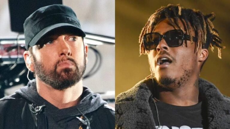 Eminem rend hommage aux légendes décédées sur la nouvelle chanson de Juice WRLD « Lace It »