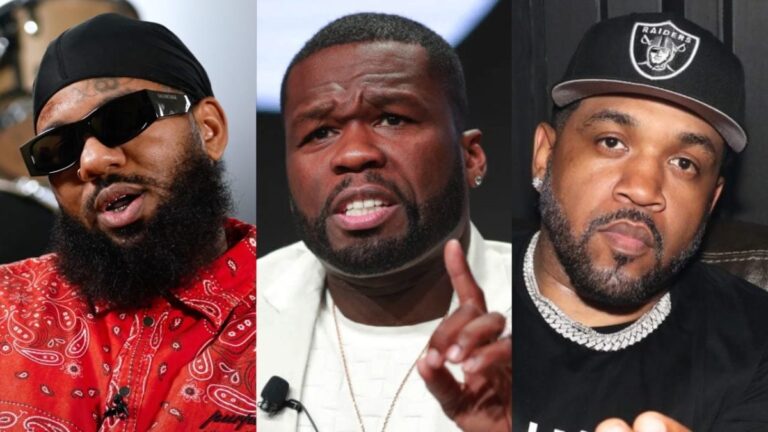 Le jeu parle de 50 Cent en train d&rsquo;obtenir ses « culottes en tas » sur la photo de Lloyd Banks