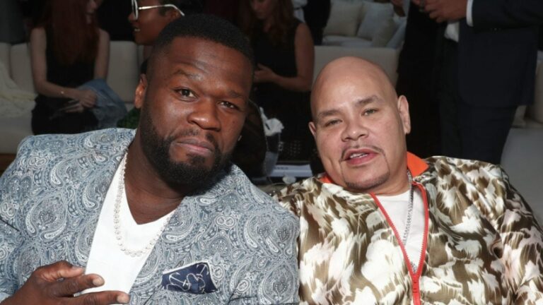 50 Cent et Fat Joe passent le jour de Noël ensemble sur le terrain à regarder les Knicks de New York