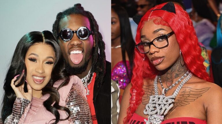 Cardi B creuse à Offset tout en twerk sur le dernier morceau de Sexyy Red